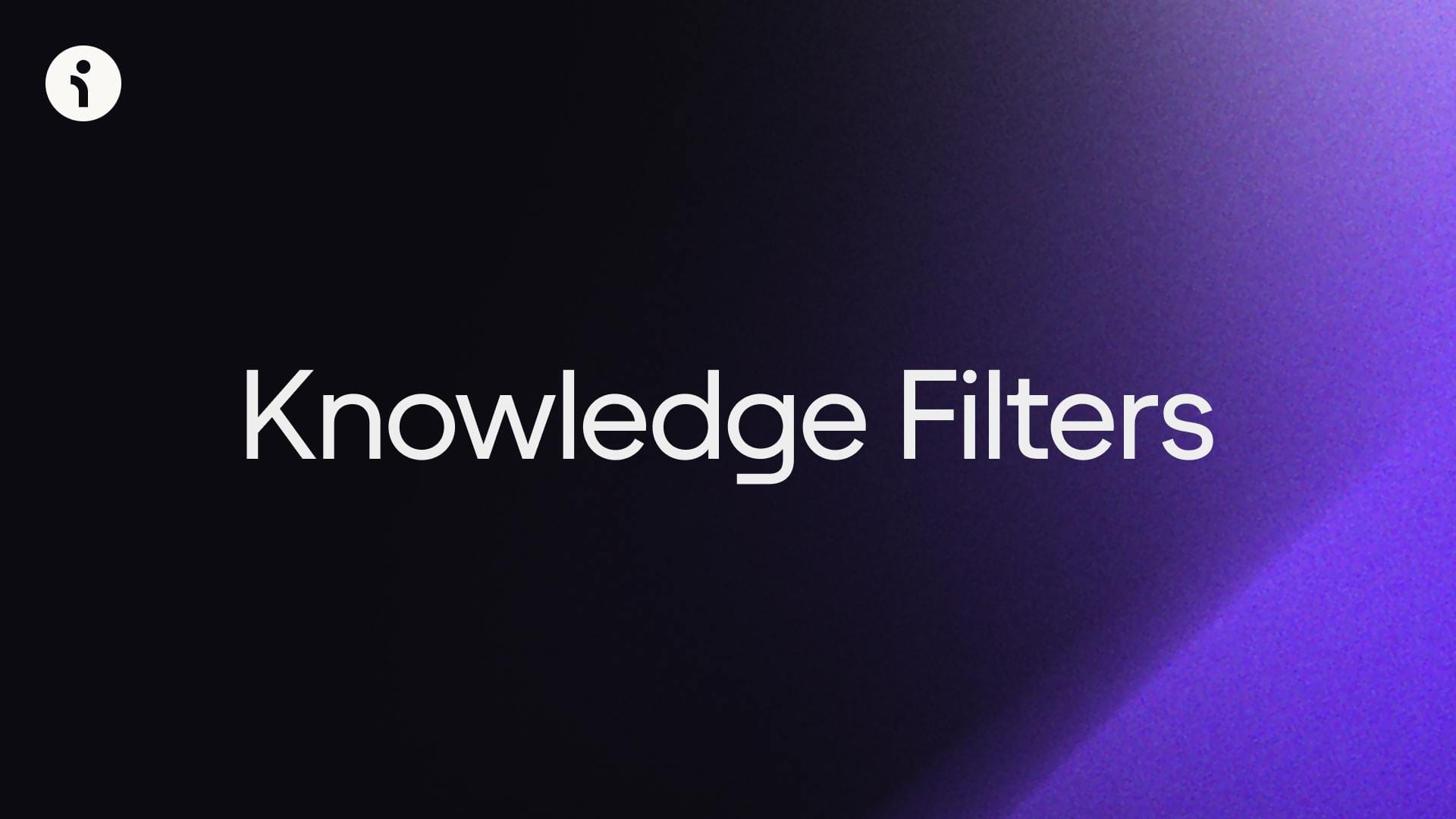 Knowledge Filters: Introducing new ways to constrain what your NPC knows
