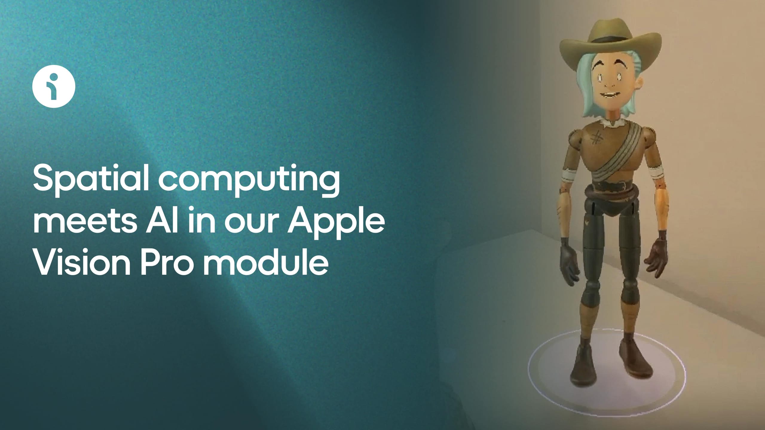 Spatial computing meets AI in our Apple Vision Pro Unity module