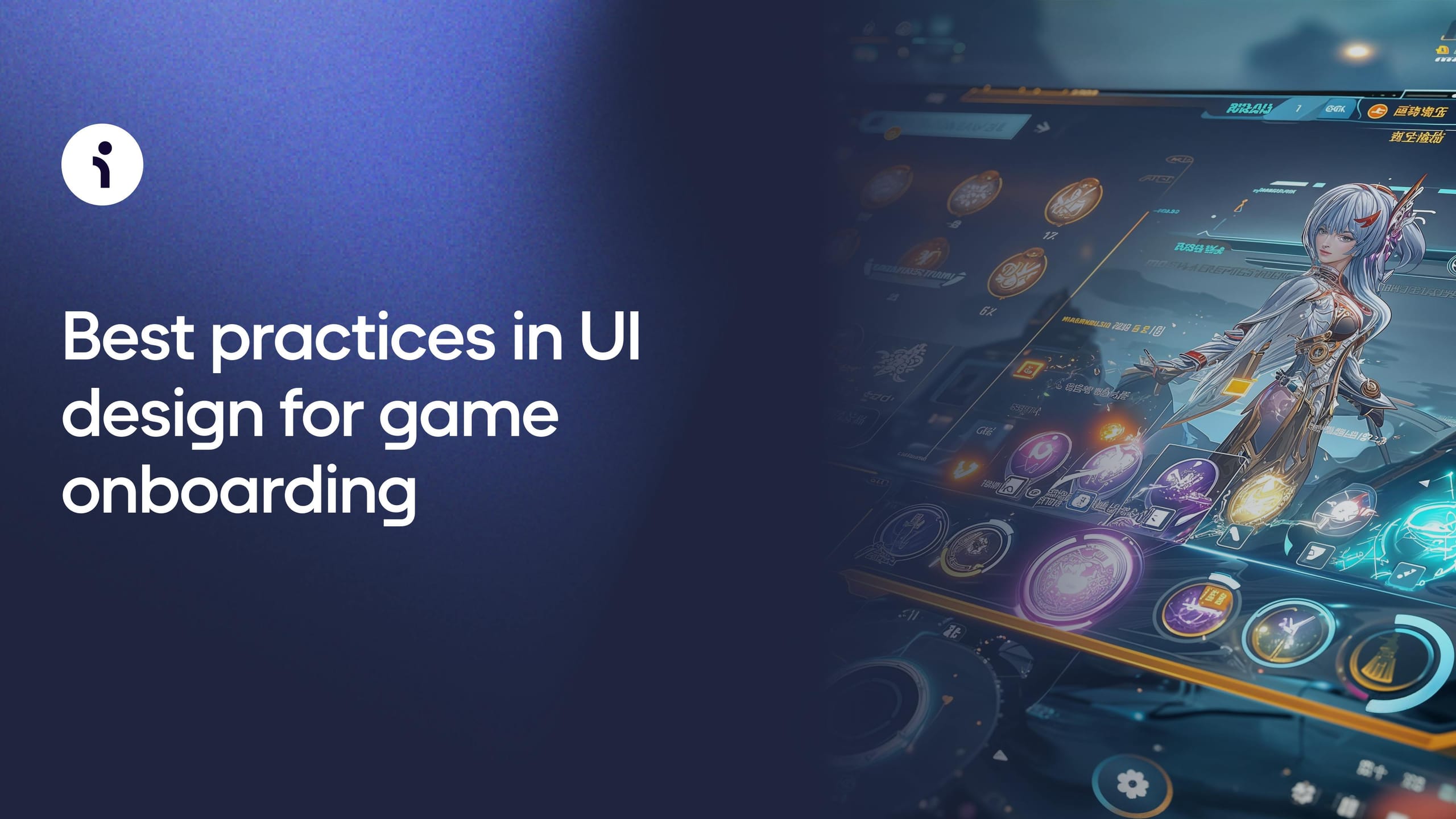 Best practices in UI design for onboarding