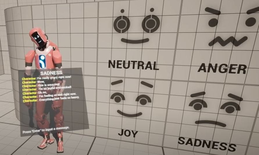 Tutorial: Inworld Demo Gallery in Unreal - Emotions