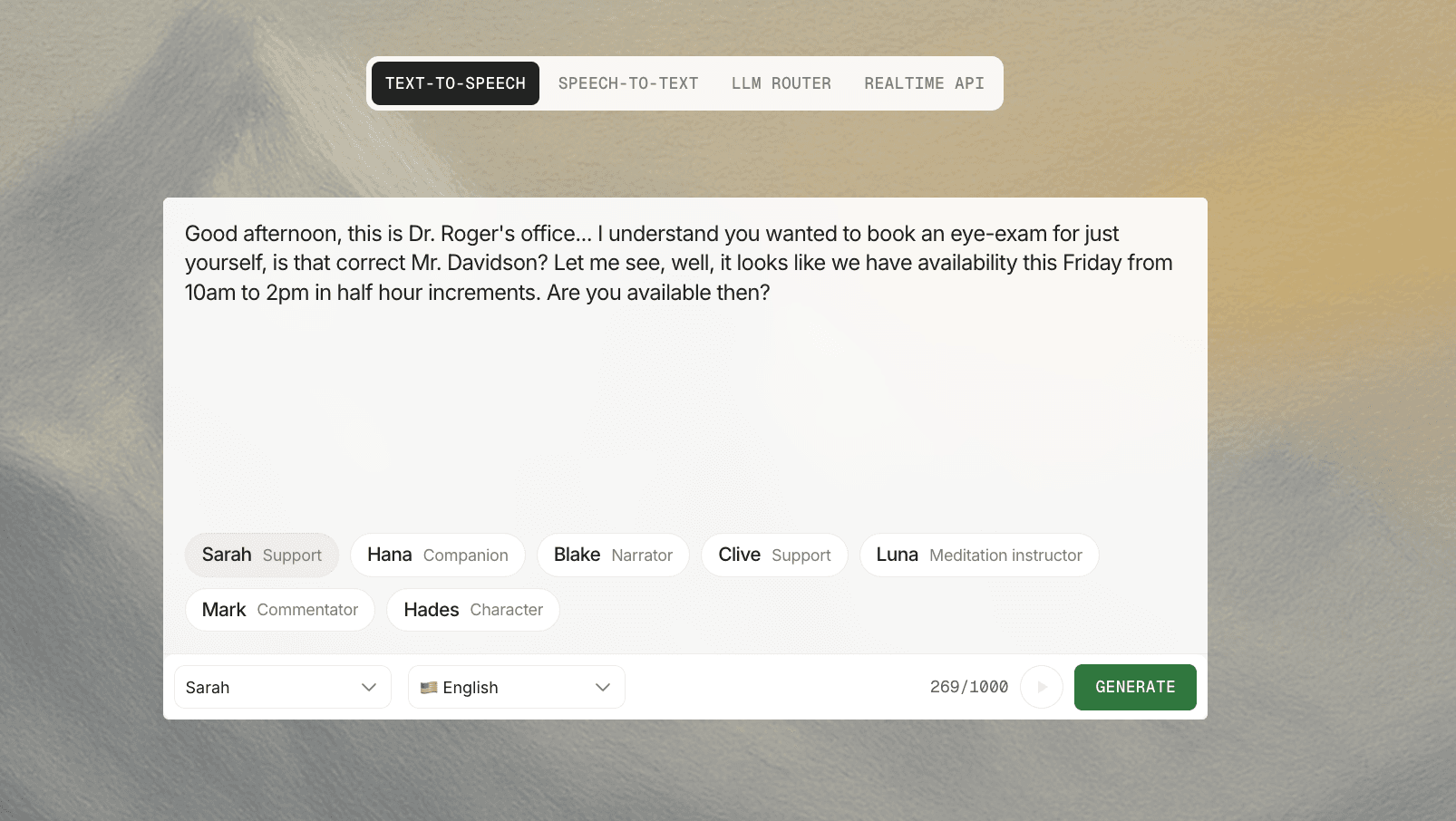 Inworld Realtime API