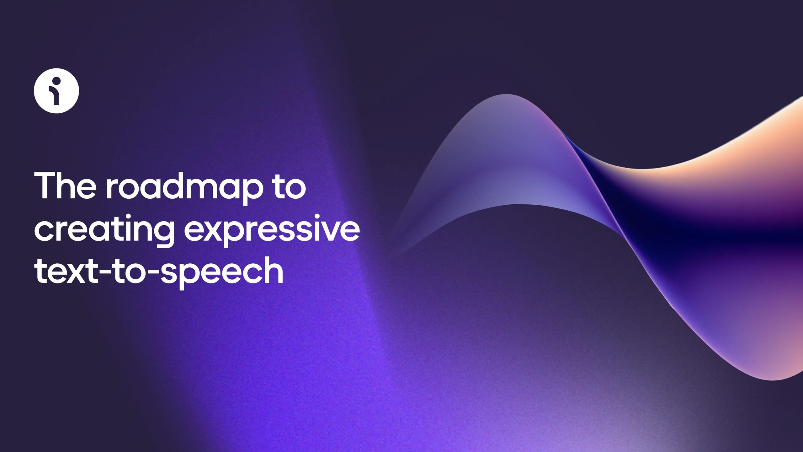 Speech synthesis: The path to creating expressive text-to-speech