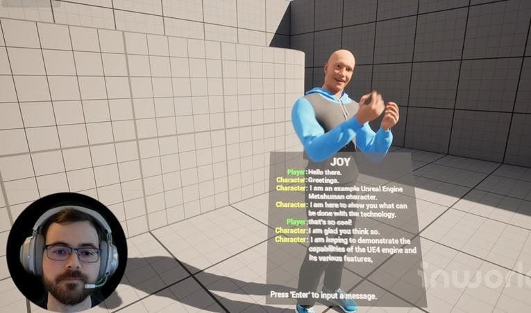Tutorial: Inworld Demo Gallery in Unreal - MetaHumans