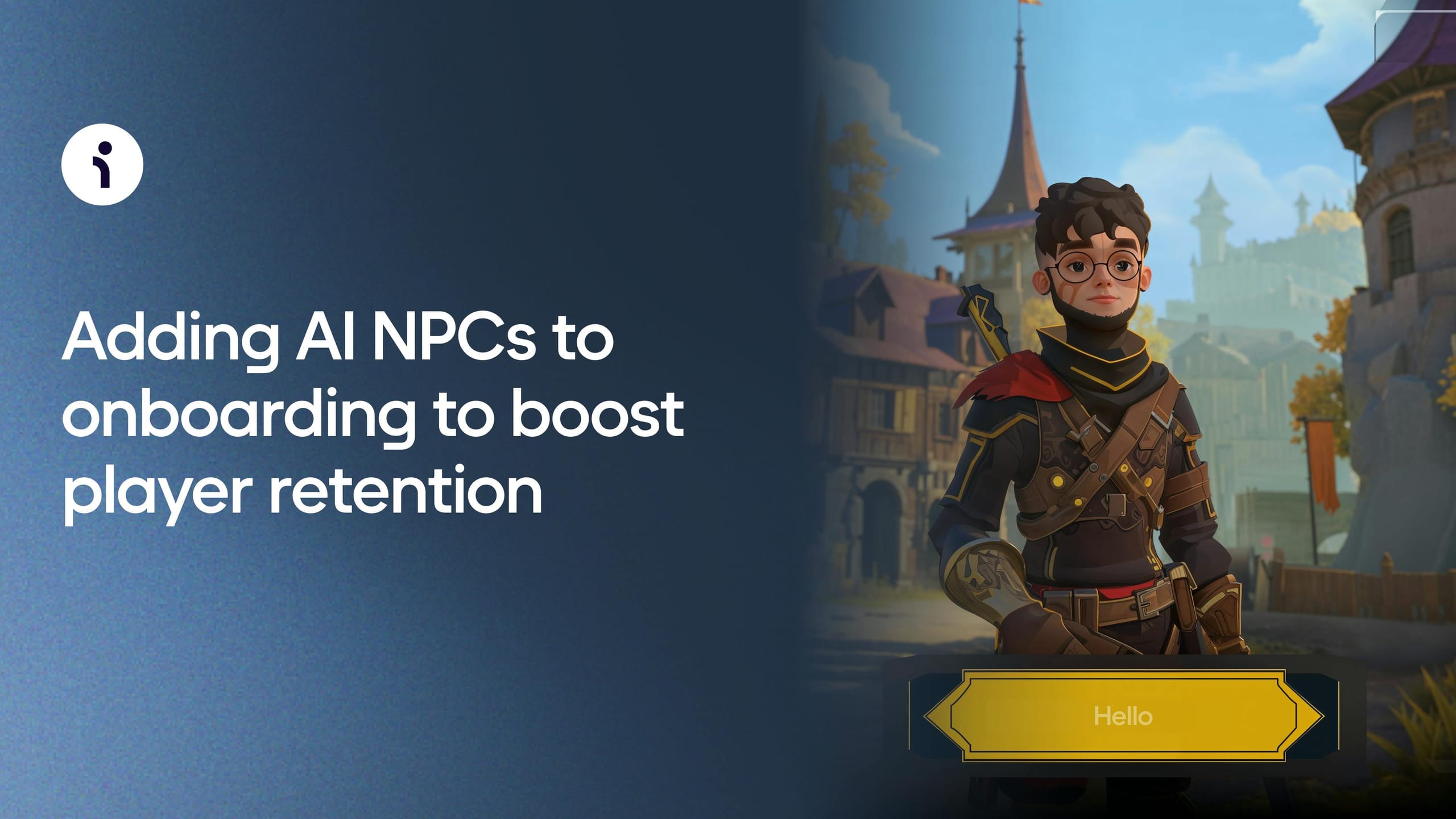 Adding AI NPCs as onboarding agents to boost player retention