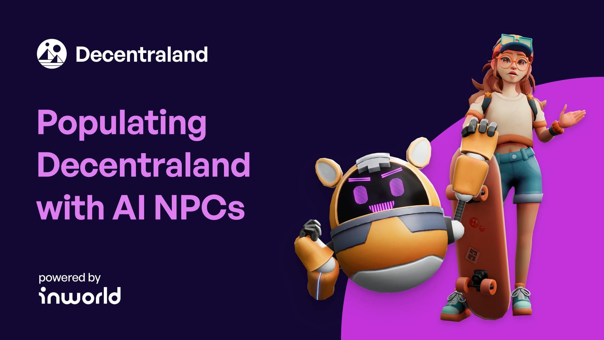 Populating Decentraland with AI NPCs